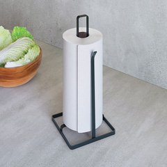 Porte-rouleau de cuisine Tokyo LAVA, noir mat