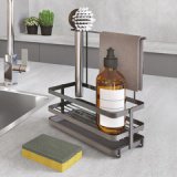 Rangemment pour évier Tokyo LAVA, noir mat