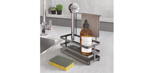 Rangemment pour évier Tokyo LAVA, noir mat