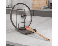 Support pour couvercle et cuillère Tokyo LAVA, noir