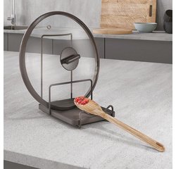 Support pour couvercle et cuillère Tokyo LAVA, noir