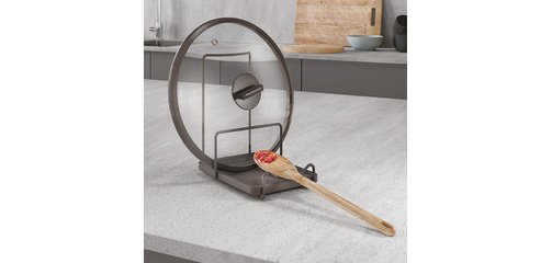 Support pour couvercle et cuillère Tokyo LAVA, noir