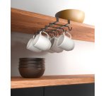 Porte-tasses My-Mug LAVA, noir mat