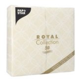 Serviette Bistro 'ROYAL Collection Circle Flowers'