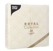 Serviette Bistro 'ROYAL Collection Circle Flowers'