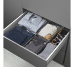 Organiseur de tiroir Multi-Fit, ABS, gris