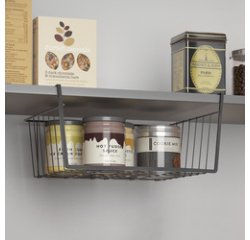 Panier suspendu Kanguro 40 LAVA, noir mat