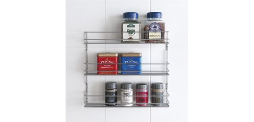 Étagère à épices Pepito 5, 5 niveaux, argent