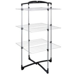 Séchoir à linge vertical Fortino, 3 niveaux