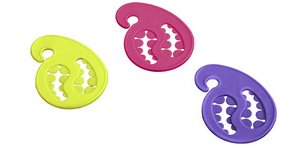 Porte-chaussettes, en caoutchouc, assorti