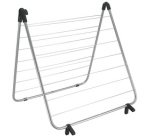 Séchoir à linge pour baignoire Nevis, noir mat