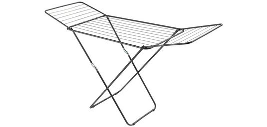 Séchoir à linge Vulcano, noir
