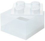 Brique de rangement STORAGE BRICK 4 GLITTER, violet