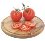 Planche à découper, diamètre: 240 mm, bois d'acacia