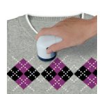 Rasoir anti-peluches, avec réservoir et brosse