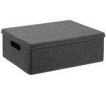 Boîte de rangement VEGA FELT STORAGE, M, gris foncé