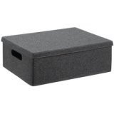 Boîte de rangement VEGA FELT STORAGE, M, gris foncé