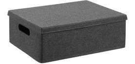 Boîte de rangement VEGA FELT STORAGE, M, gris foncé