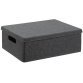 Boîte de rangement VEGA FELT STORAGE, M, gris foncé