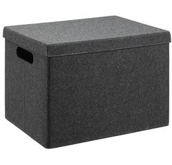 Boîte de rangement VEGA FELT STORAGE, L, gris foncé