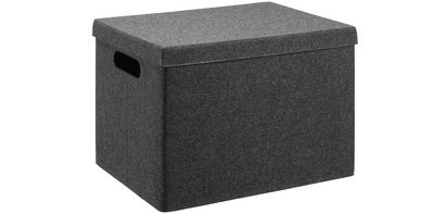 Boîte de rangement VEGA FELT STORAGE, L, gris foncé