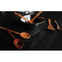 Cuillère de cuisine avec trou, longueur: 300 mm