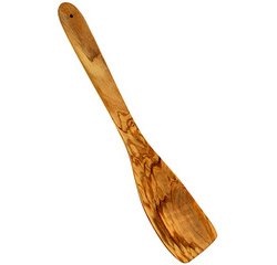Spatula, length: 300 mm, olive wood