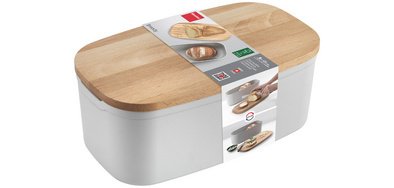 Boîte à pain Bready avec couvercle planche à pain