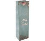 Sac cadeau de Noël pour bouteille Christmas Chapel