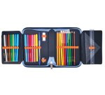 Étui scolaire 'Tech Mech', 31 pièces
