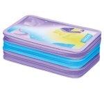 Étui scolaire triple 'Little Monster', 31 pièces