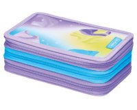 Étui scolaire triple 'Little Monster', 31 pièces