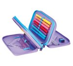 Étui scolaire triple 'Little Monster', 31 pièces