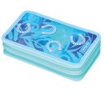 Étui scolaire double 'Lucky Horse', 23 pièces