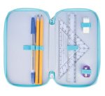 Étui scolaire double 'Lucky Horse', 23 pièces