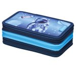 Étui scolaire triple 'Cosmic Explorer', 31 pièces