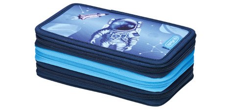 Étui scolaire triple 'Cosmic Explorer', 31 pièces