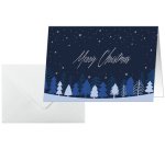 Carte de Noël 'Snowflake Serenity', A6 paysage (A5)