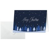 Carte de Noël 'Snowflake Serenity', A6 paysage (A5)