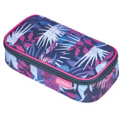 Étui scolaire be.bag beatBox 'Indigo Flowers'