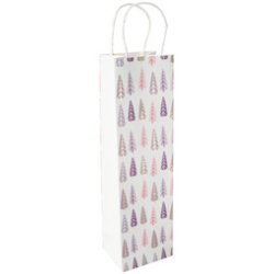Sac cadeau pour bouteille Pine Trees