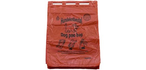 Sac à déjections canines, 250 x 310 mm, bloc, noir