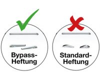 Agrafeuse pince Porpoise ONE, chromée