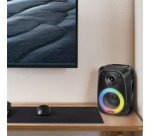 Haut-parleur BT 5.0 TWS, 5 égalisations, noir