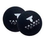 TALBOT torro Balle de squash, extra lent, noir/jaune