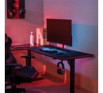 Tapis de souris pour jeux vidéo XXXL, noir