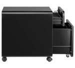 Caisson mobile, 2 tiroirs, noir
