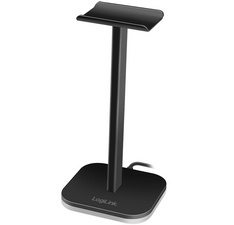 Ondersteuning voor koptelefoon, met RGB-licht, zwart