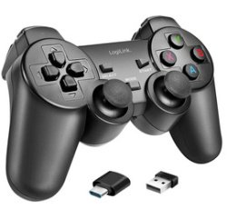 Manette de jeu sans fil, 2,4 GHz, noir