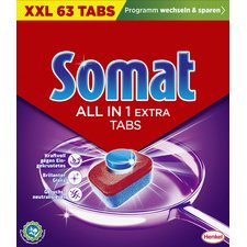 Somat Pastille lave-vaisselle ALL IN 1 EXTRA, XXL